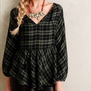 Anthropologie Peasant Blouse